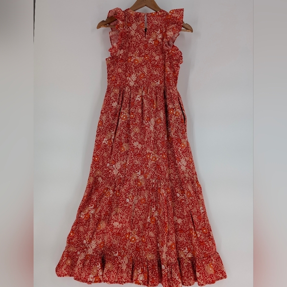 Universal Thread‎ Red Tiered Maxi Dress - Picture 4 of 13